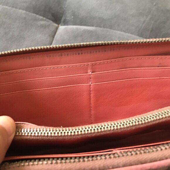 MIU MIU Soft Pink Matelasse Continental Leather Wallet w/ Original Box - Picture 10 of 11